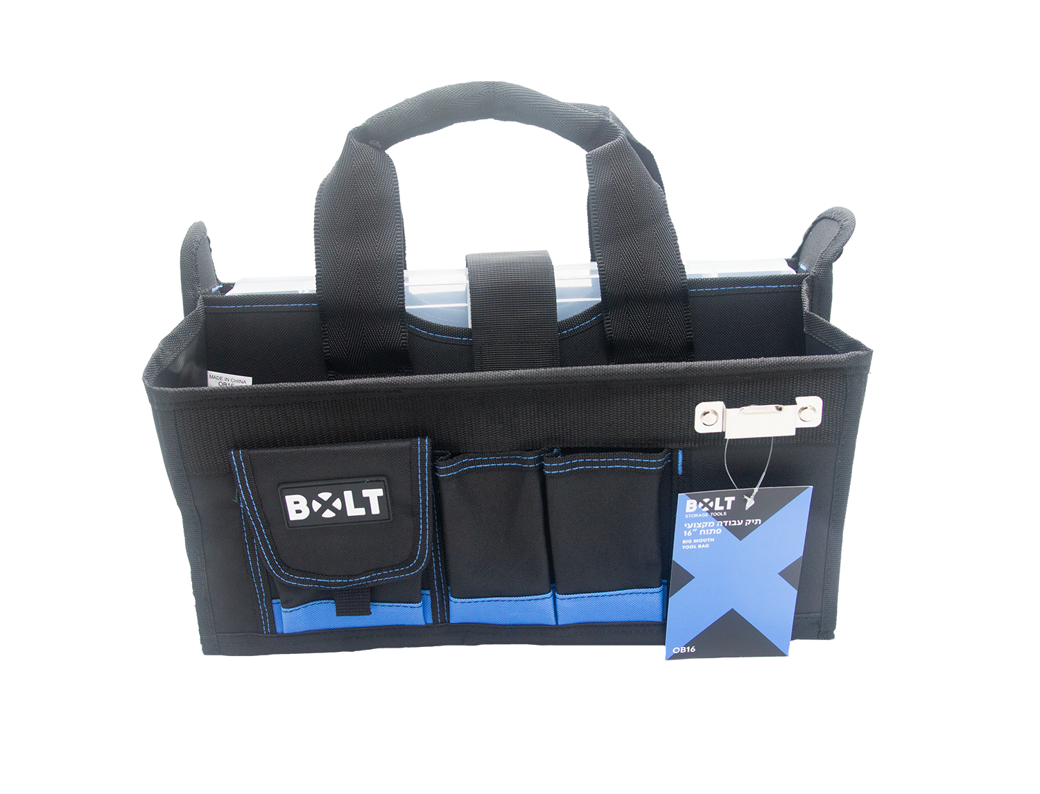 תיק עבודה פתוח מקצועי "16 BOLT OB16