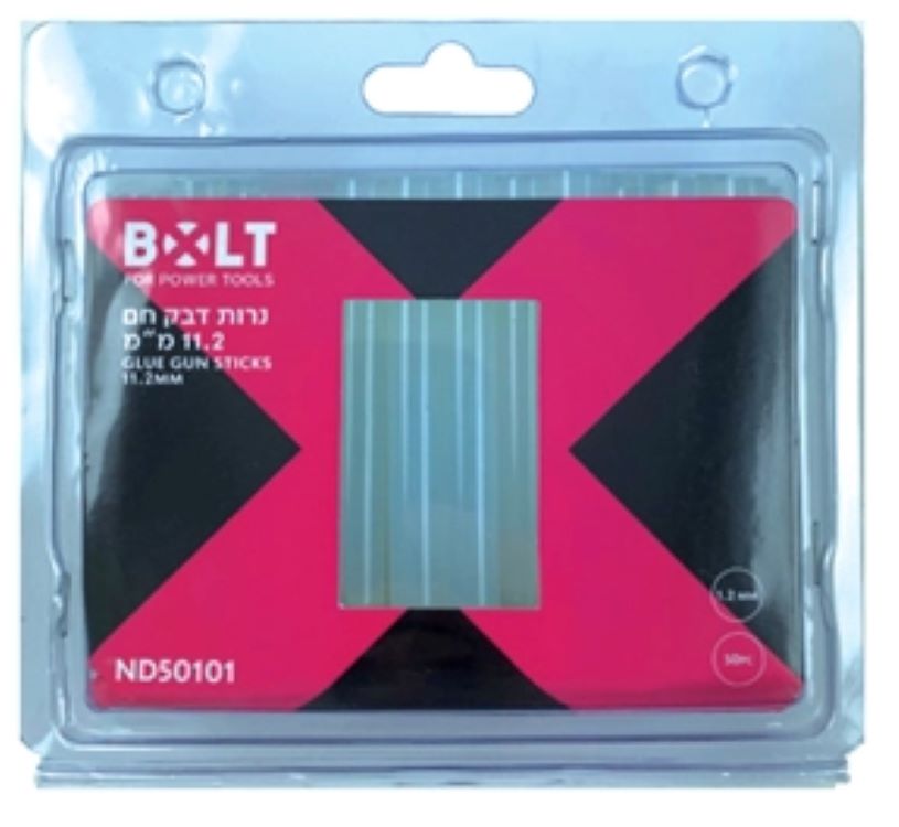 נרות דבק חם מארז 50 יח BOLT ND50101
