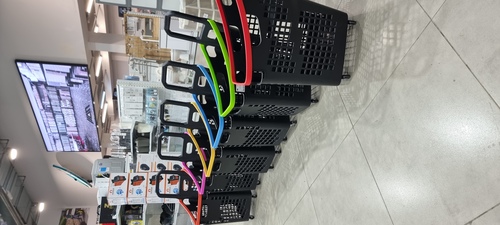 עגלת סופר איכותית מפלסטיק קשיח