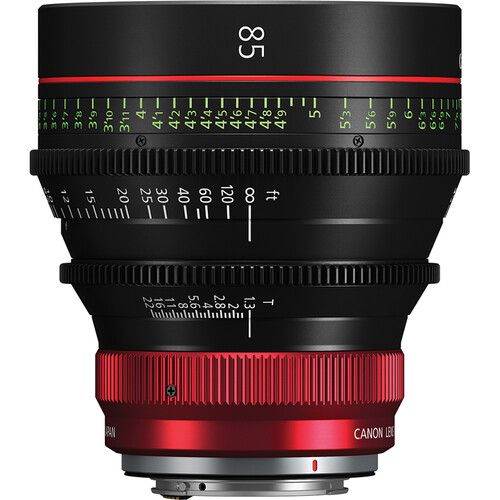 עדשת וידאו קולנועית Canon CN-R 85mm T1.3 L F