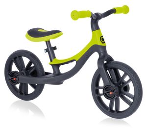 אופני איזון Go Bike Elite עם 2 מצבי גובה, ידית אחיזה וגלגלי TPE - ירוק לימון