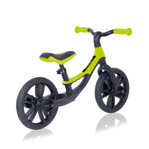 אופני איזון Go Bike Elite עם 2 מצבי גובה, ידית אחיזה וגלגלי TPE - ירוק לימון
