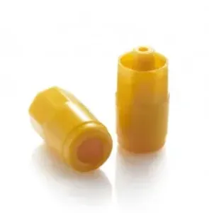 פקק צהוב לוונפלון לסט עירוי-  100 יחידות