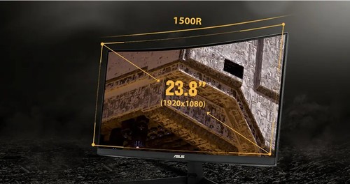 מסך מחשב ASUS TUF VG24VQ1B