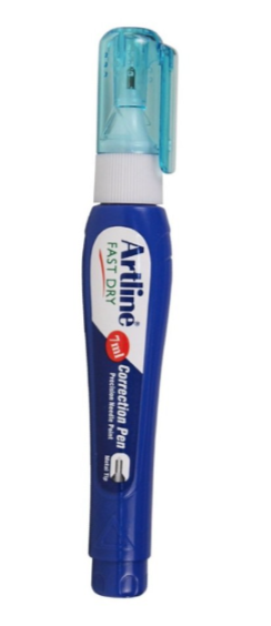 עט מחיקה טיפקס ראש מתכת ARTLINE