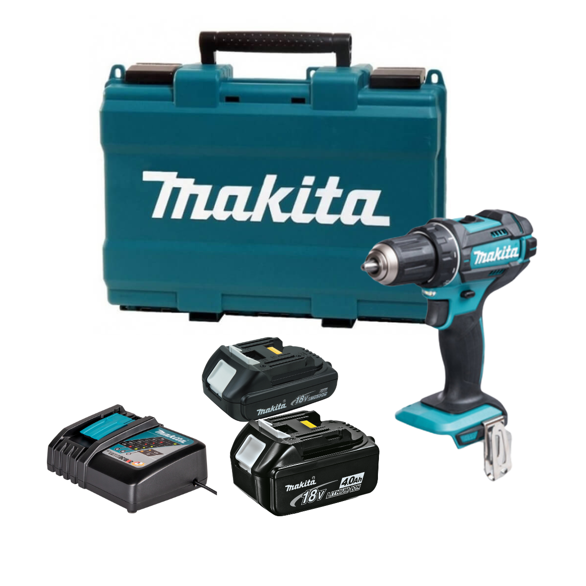 סט מברגה / מקדחה נטענת 18V דגם LOLA מקיטה Makita