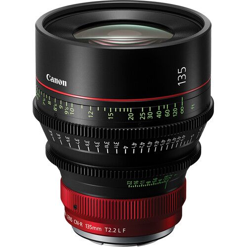 עדשת וידאו קולנועית Canon CN-R 135mm T2.2 L F
