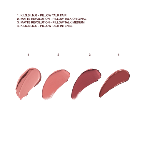 ליפסטיק - Lipstick  pillow talk 2medium/moyen