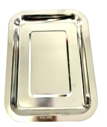 מגש נירוסטה שטוח לתחום הדנטלי 18*190*285