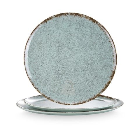 צלחת שטוחה 32 ס"מ  מלמין צבע ירוק Y.C.027695 / 1212.6