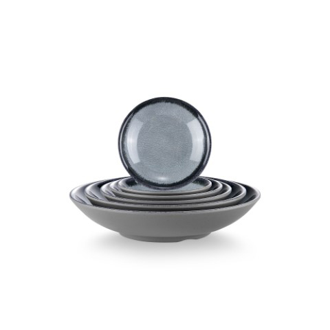 קערה לסלט 20 ס"מ  מלמין צבע אפור Y.C.028173 / YZ-D07.9