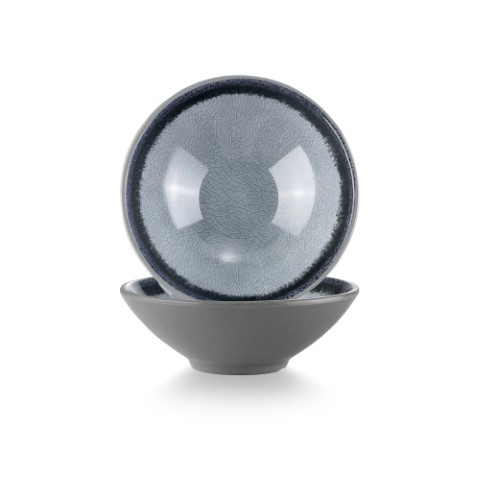 קערת סלט 18 ס"מ  מלמין צבע אפור Y.C.028210 / S08-7