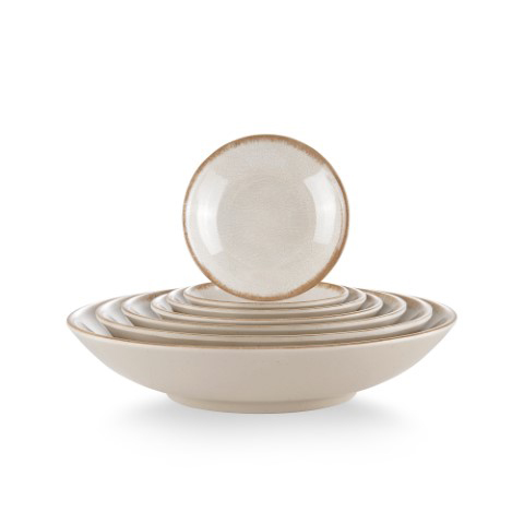 לפתניה עגולה 7.5 ס"מ  מלמין צבע ביג