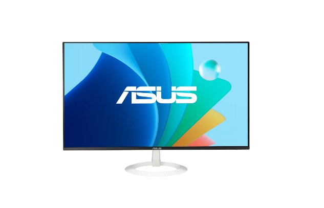 מסך מחשב Asus VZ27EHF-W FHD IPS 27 Eye Care צבע לבן