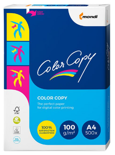  חבילת נייר צילום Color Copy - A4- חב' 1/500 משקל 100 גרם