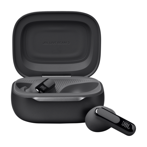 אוזניות אלחוטיות JBL Live Beam 3 True Wireless שחור - יבואן רשמי 