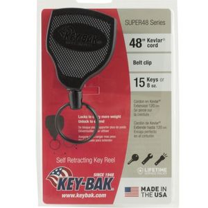 מחזיק מפתחות עם חוט נשלף 48″ Key Bak Heavy Duty