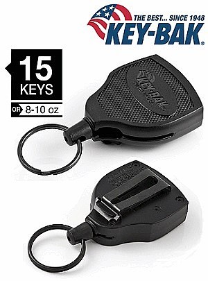 מחזיק מפתחות עם חוט נשלף 48″ Key Bak Heavy Duty