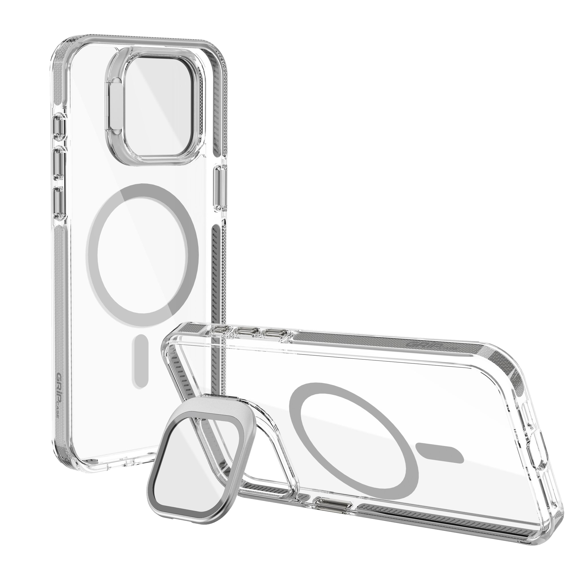Grip Case Crystal Pro for iPhone 16 pro max Gray