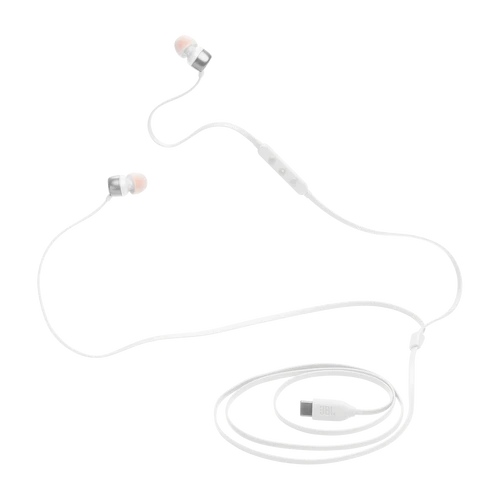 אוזניות IN EAR לבן JBL TUNE 310C - TYPE C