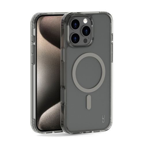 Grip Case Crystal MagSafe for iPhone 16 Pro Max 6.9 Gray
