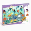 פאזל עץ גדול - תת ימי 22 חלקים DJECO