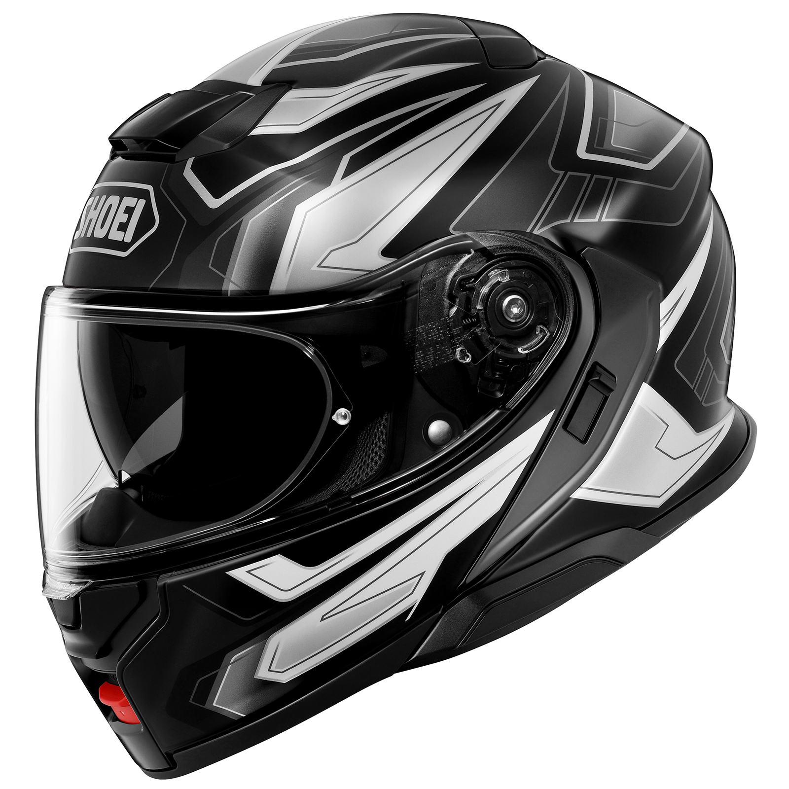 קסדת שואי נפתחת נאוטק 3 שחור / לבן - SHOEI NEOTEC 3 ANTHEM TC-5
