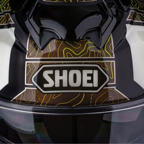 קסדת שואי מלאה לבן / זהב - SHOEI GT-AIR 3 HIKE TC-11