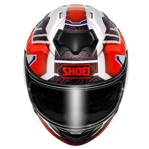 קסדת שואי מלאה אדום / לבן / כחול - SHOEI GT-AIR 3 HIKE TC-10