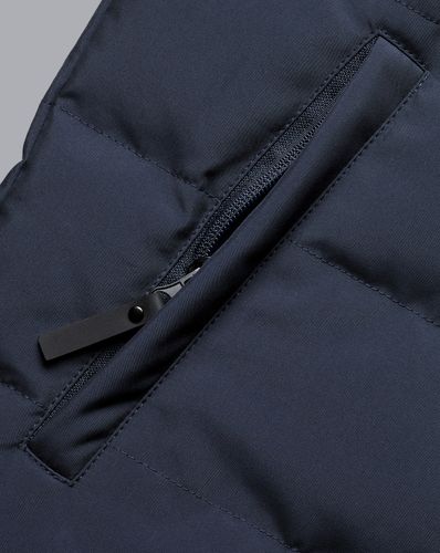 אפוד חורף -Lightweight Quilted Gilet - Navy