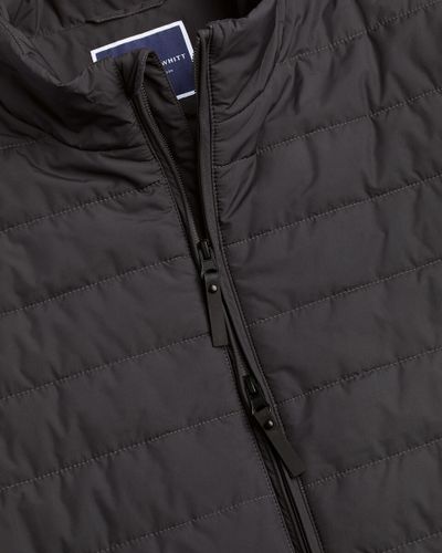 אפוד חורף -Lightweight Quilted Gilet - Navy