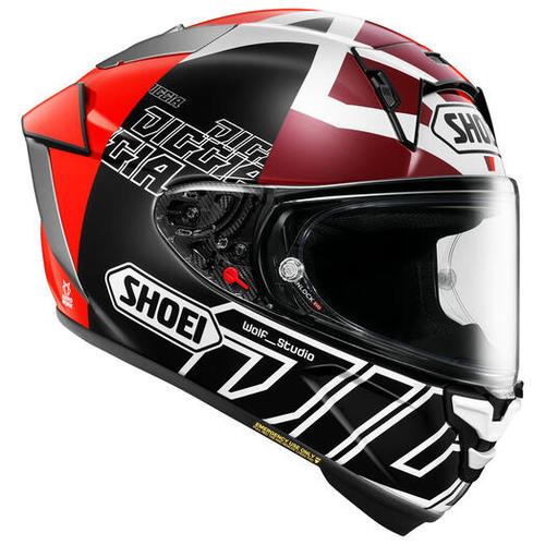 קסדת שואי מלאה שחור / אדום -  SHOEI X-SPR PRO DIGGIA2 TC-1