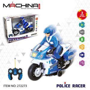 אופנוע על שלט POLICE RACER