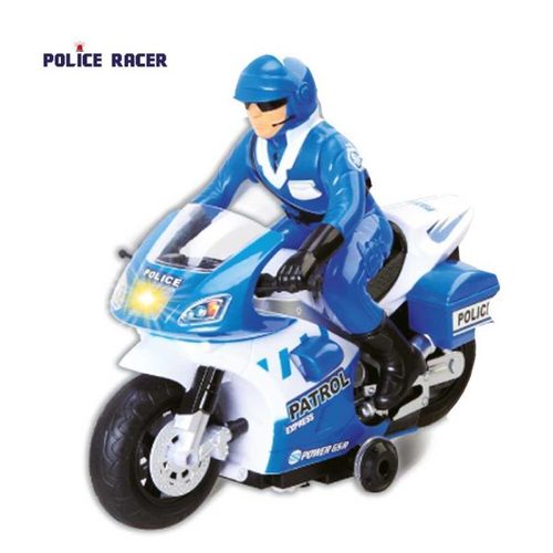 אופנוע על שלט POLICE RACER