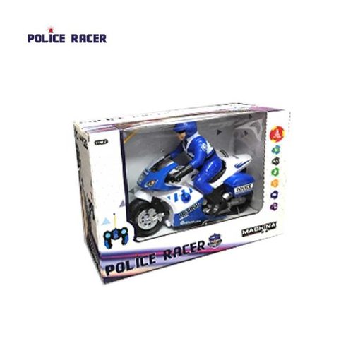 אופנוע על שלט POLICE RACER