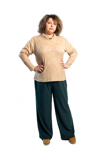 חולצה RIVKA ורוד פודרה