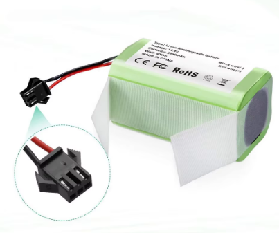 סוללה תואמת לשואב אבק רובוטי 14.4V 6800MAH 