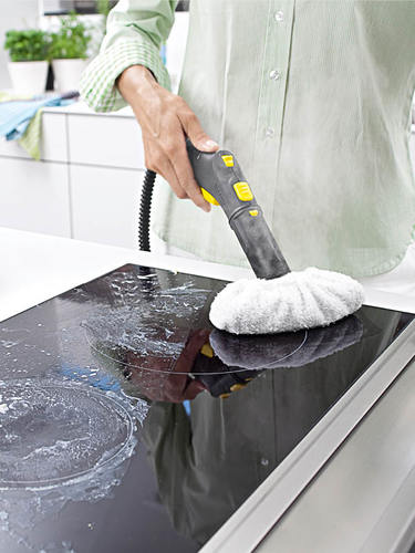 קיטורית - ערכת ניקוי בקיטור עם מסנן אבנית Karcher SC3 EasyFix