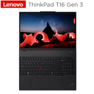 מחשב נייד Lenovo ThinkPad T16 Gen3 16"-U7-32GB-1TB-LTE4G-W11p