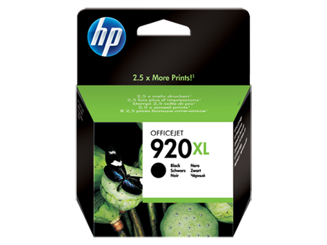 מחסנית דיו HP 920XL Black Officejet Ink Cartridge‏ 