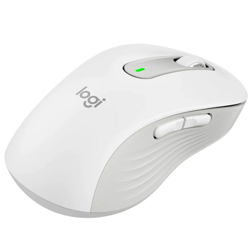 עכבר אלחוטי לבן  Logitech M650 L Wireless Mouse-ROSE-Bluethooth