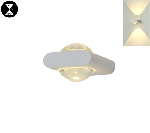 קיר לבן LED 6W