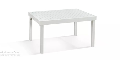 שולחן אלומיניום 100x135 נפתח ל-270 ס