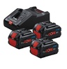 סט 3 סוללות 8A PRO CORE ומטען 18V GAL1880CV מבית BOSCH