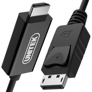 מתאם וכבל  DisplayPort to HDMI Male Cable    