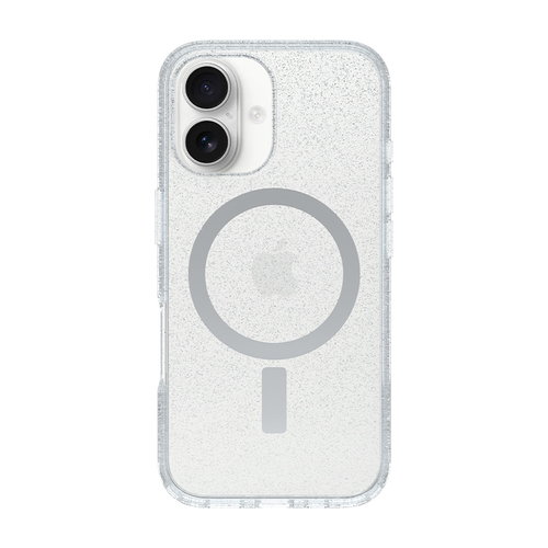 כיסוי אייפון OtterBox Symmetry MagSafe Iphone 16 שקוף נצנצים