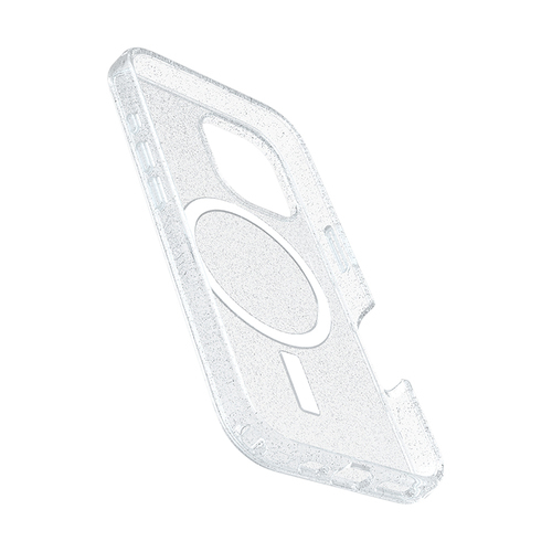 כיסוי אייפון OtterBox Symmetry MagSafe Iphone 16 שקוף נצנצים