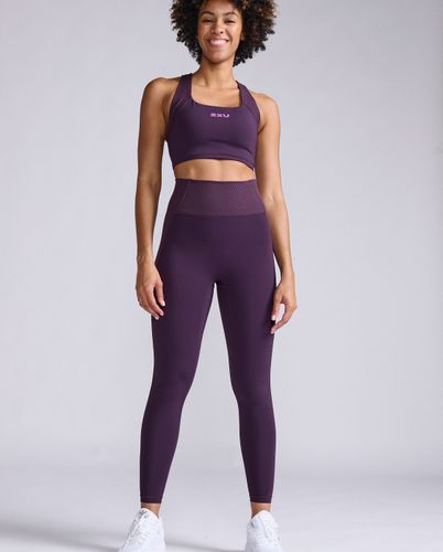 טייץ קומפרשן ארוך Ribbed Hi-Rise Comp Tight POR/HVT