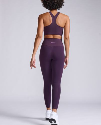 טייץ קומפרשן ארוך Ribbed Hi-Rise Comp Tight POR/HVT