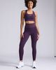 חזיית ספורט Ribbed Longline Low Impact Bra POR/HVT